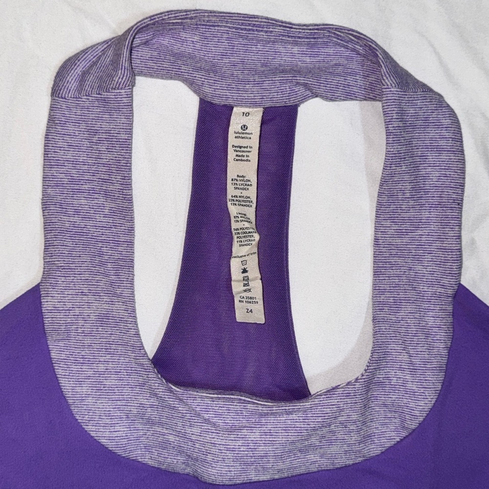 lululemon athletica Purple Tank Top - Picture 2 of 5